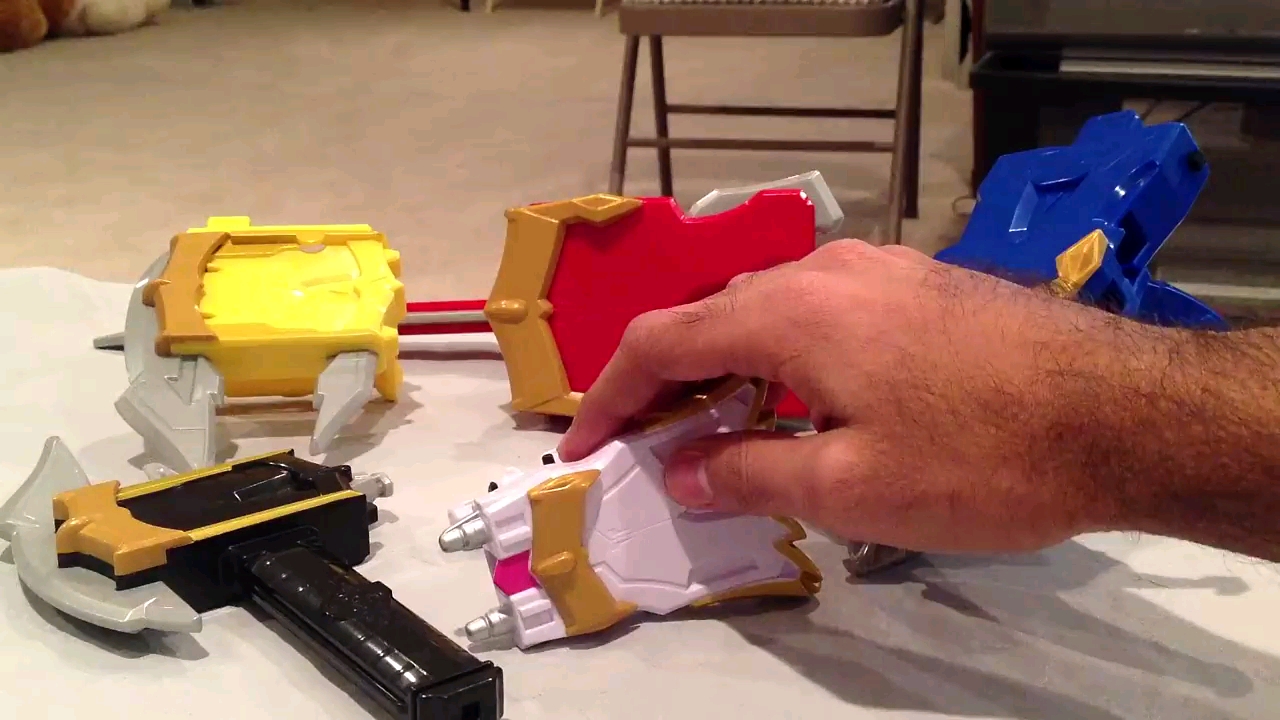 美版天装战队 武器战斗套装