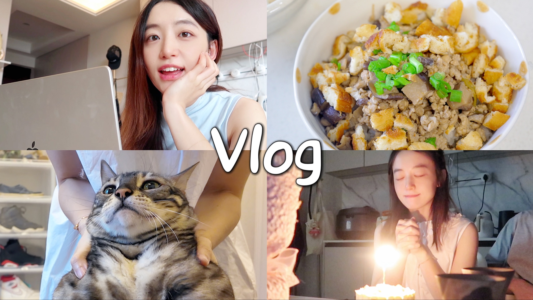 Vlog|自制温州糯米饭|迷迷糊糊迎来30岁~送给自己的视频日记!哔哩哔哩bilibili