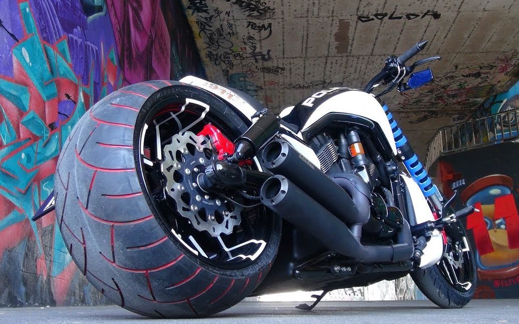 哈雷戴维森vrod坏小子定制版