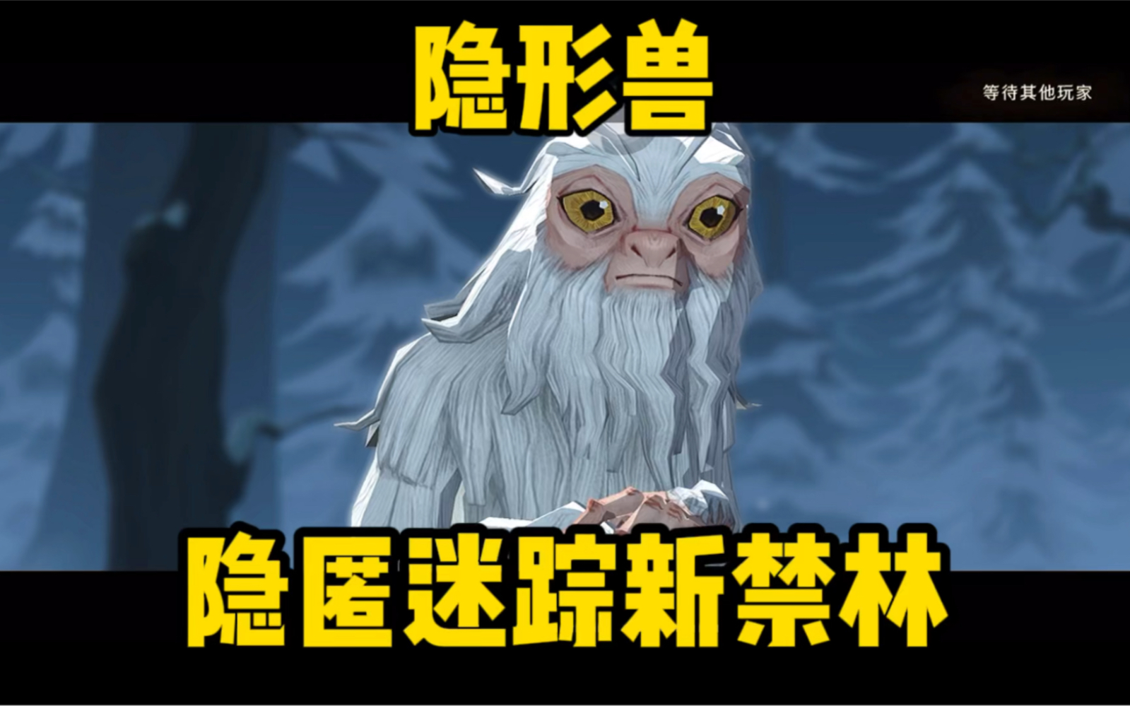 哈利波特隐形兽隐匿迷踪新禁林