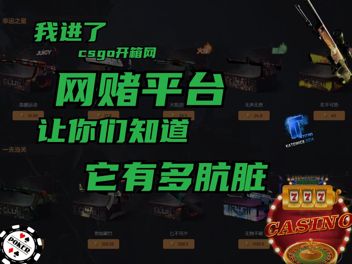 带你看看csgo开箱网赌平台后台 ,你就明白为啥会输得连裤衩都没了哔哩哔哩bilibili