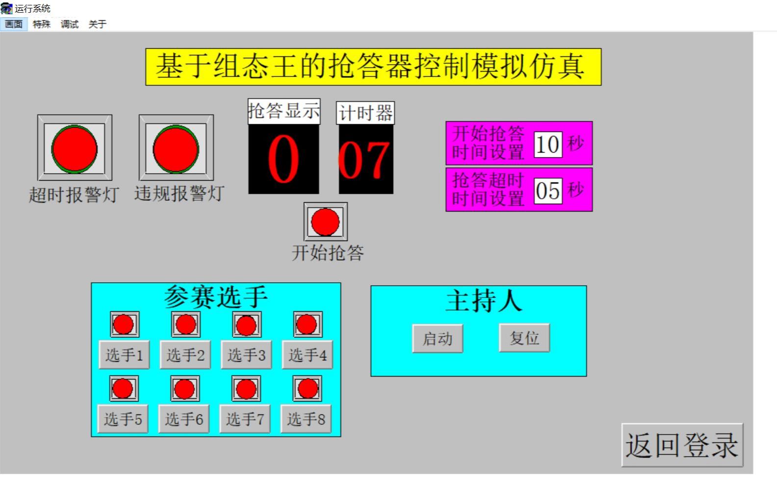 基于组态王的多路抢答器控制模拟组态仿真 六路抢答器 八路抢答器哔哩哔哩bilibili