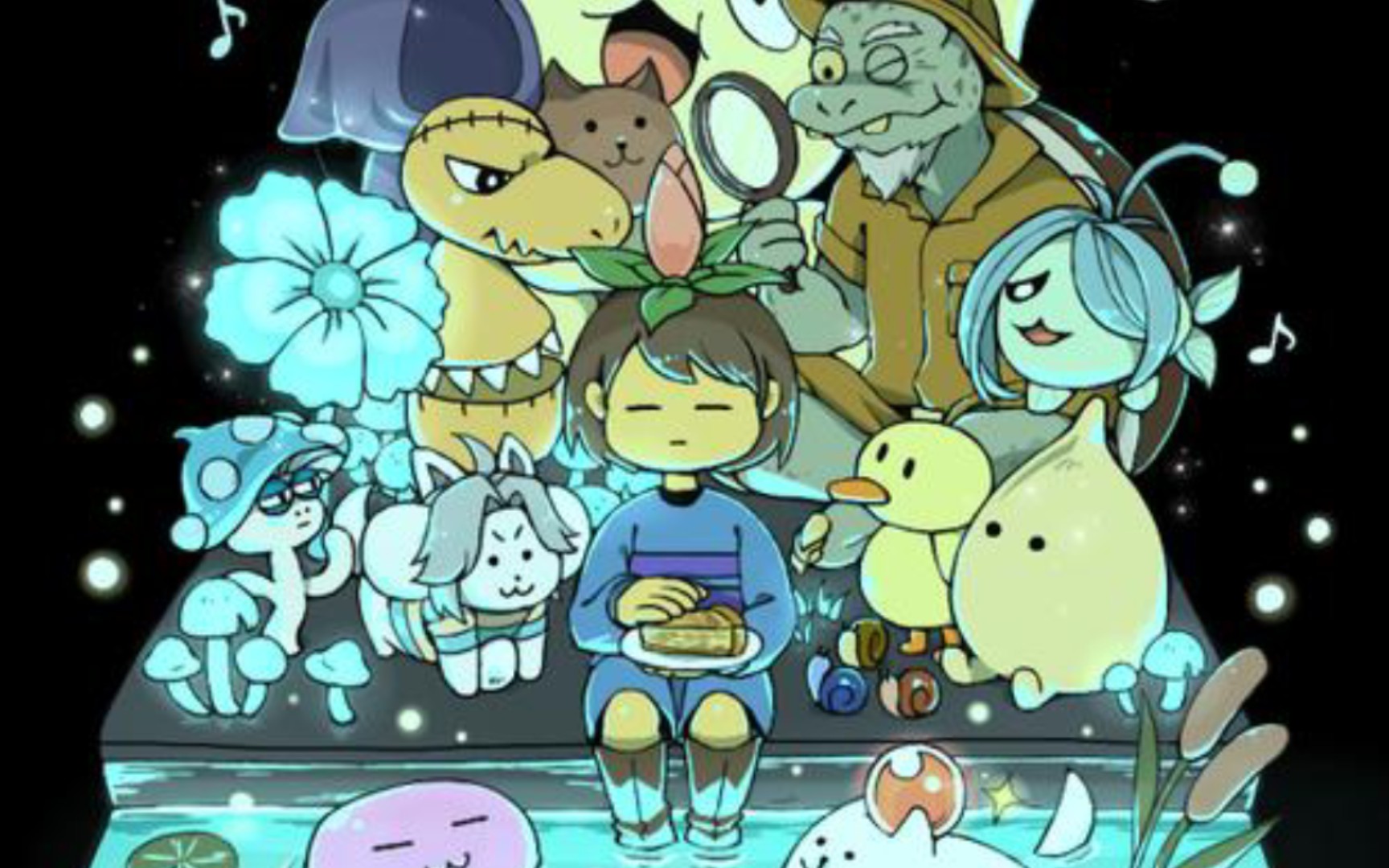 传说之下 无人声版(瀑布篇:开始了,又开始了,又开始到处游荡了)手机