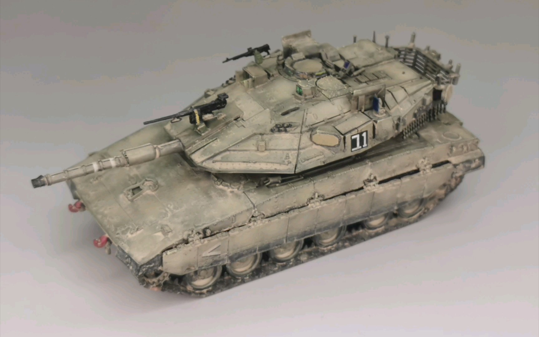 1/72梅卡瓦mk.4m主战坦克