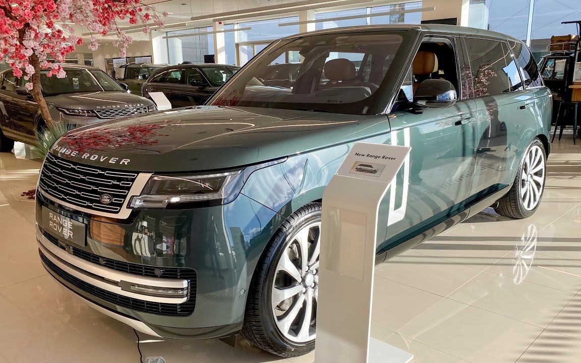 【lrdx_cars】门店实拍 路虎揽胜行政 英国赛车绿 创世加长版 2022款