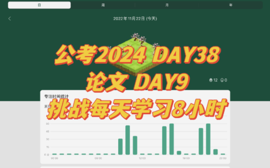 【公考2024】DAY38|【论文】DAY9|【挑战每天学习8小时】75%哔哩哔哩bilibili