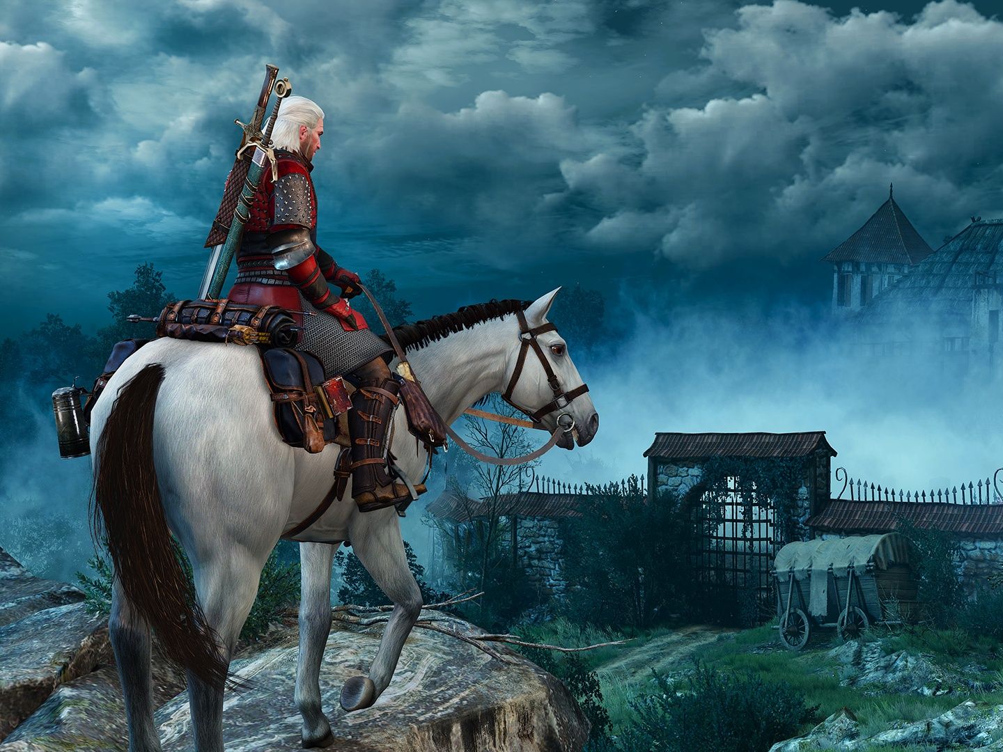 巫师3剧情-83-石之心-婚姻回忆