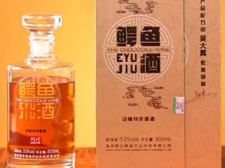 我家鳄鱼是傻的,被狗欺负也不会反抗#鳄珍 #鳄珍鳄鱼酒 #养生酒