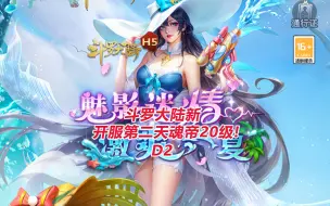 Download Video: 【斗罗大陆新区D2】开区第二天魂帝20级！