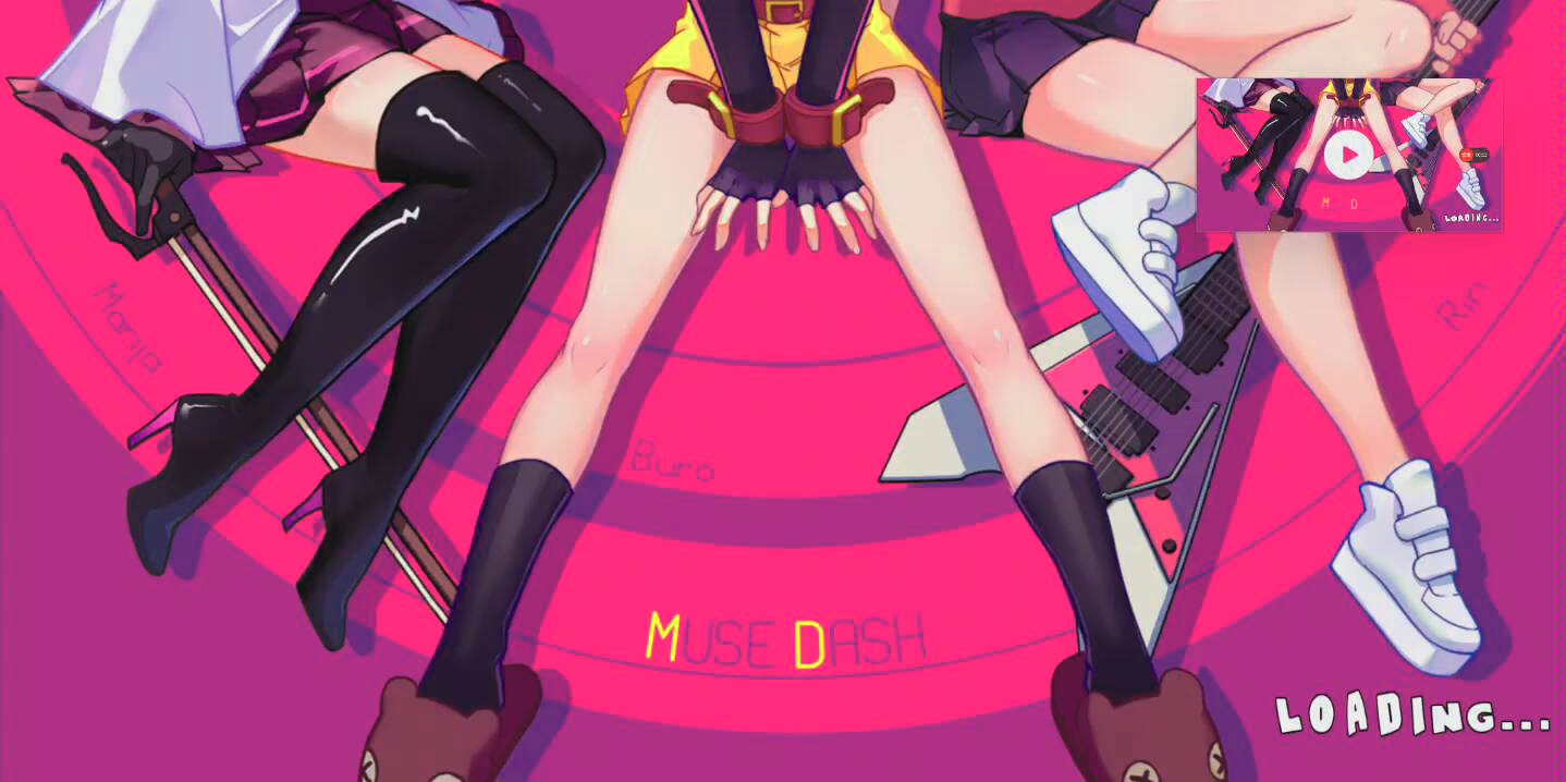 musedash这个游戏挺好玩的不过正版是挺贵的