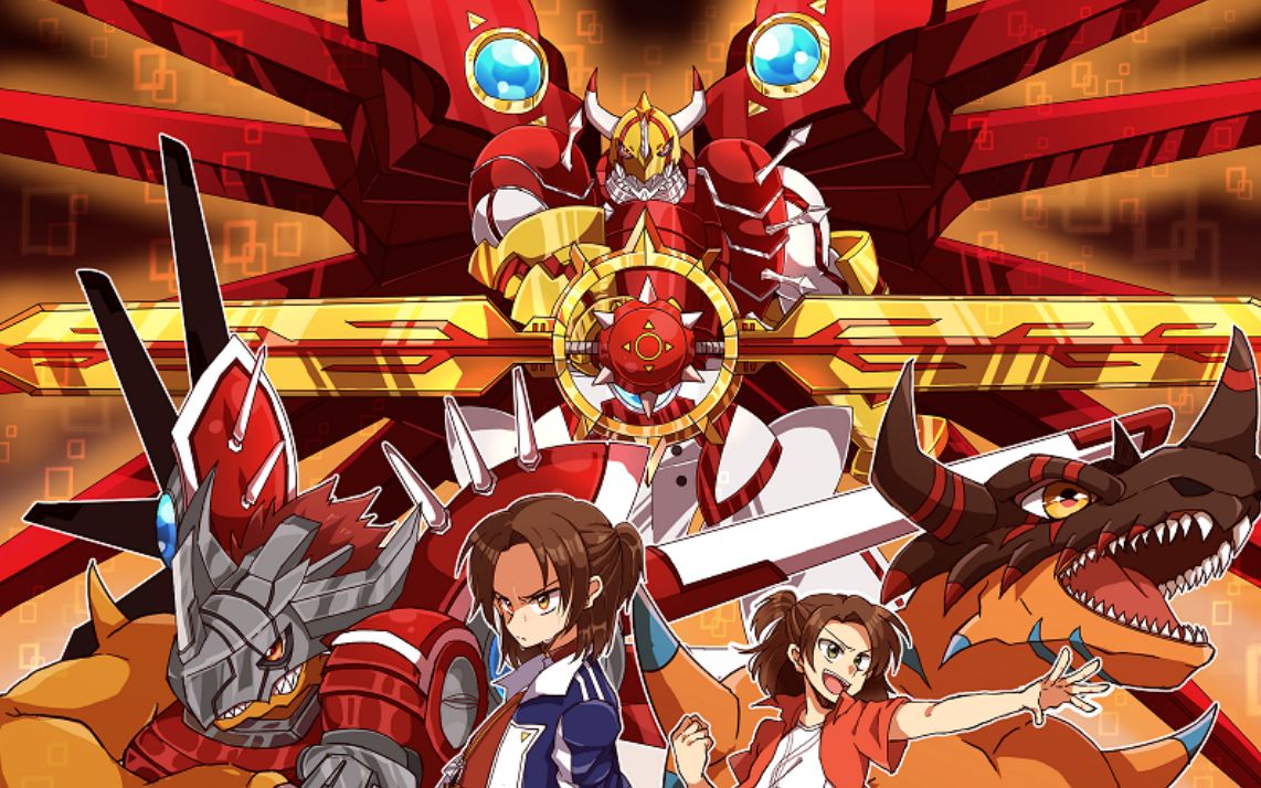 【数码宝贝大师】拯救者篇dats四位主角搭档技能秀