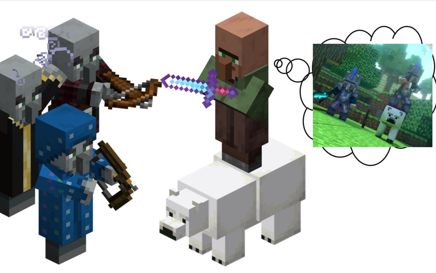 【生物对决】村民骑士 (雾)