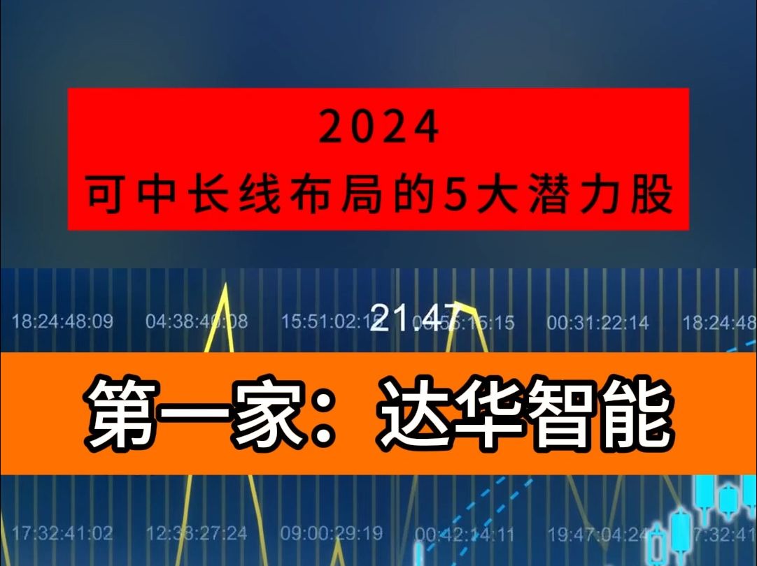 2024年可中长线布局的5大潜力股!哔哩哔哩bilibili