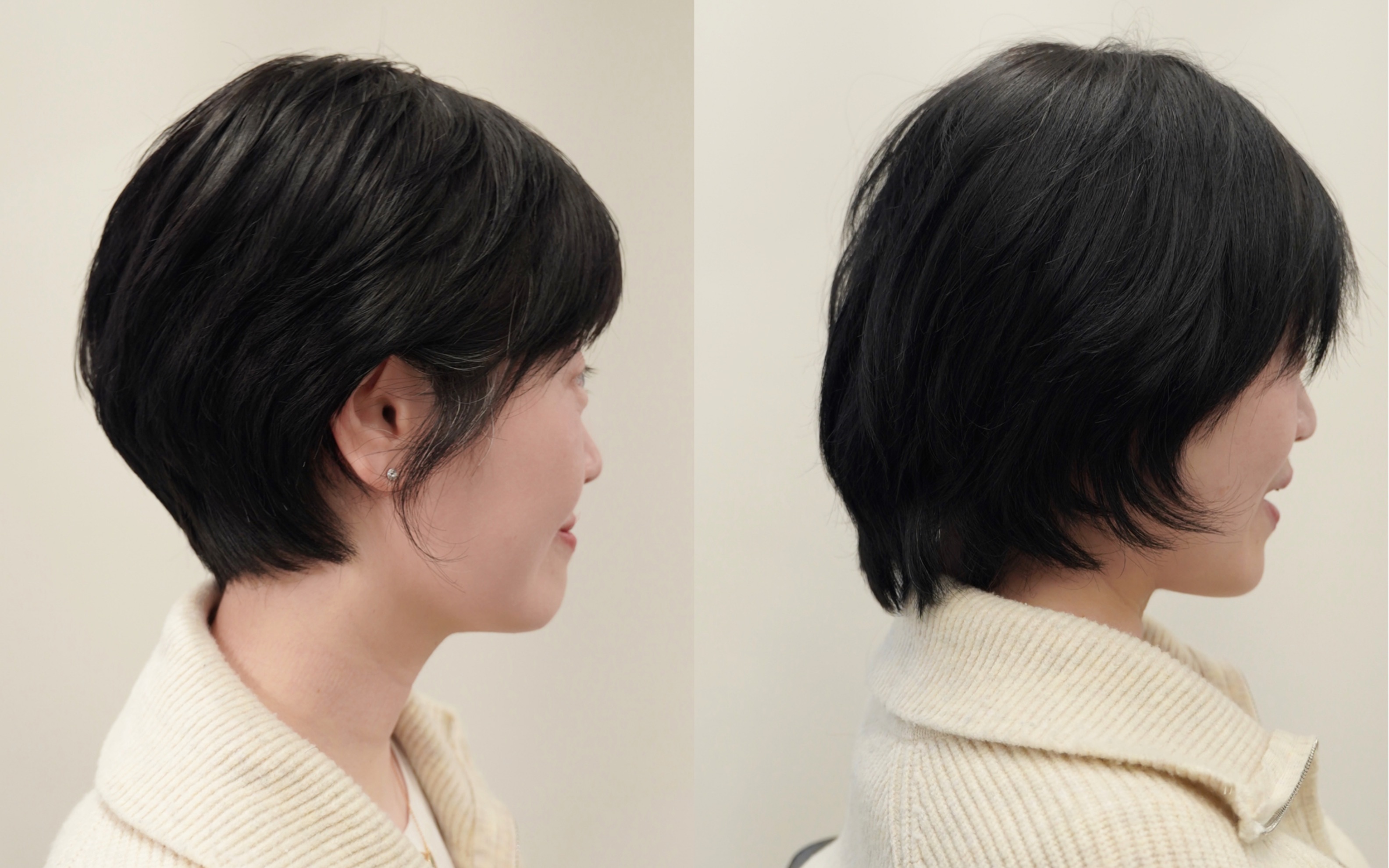 短发分享93细软发99精致挂耳短发