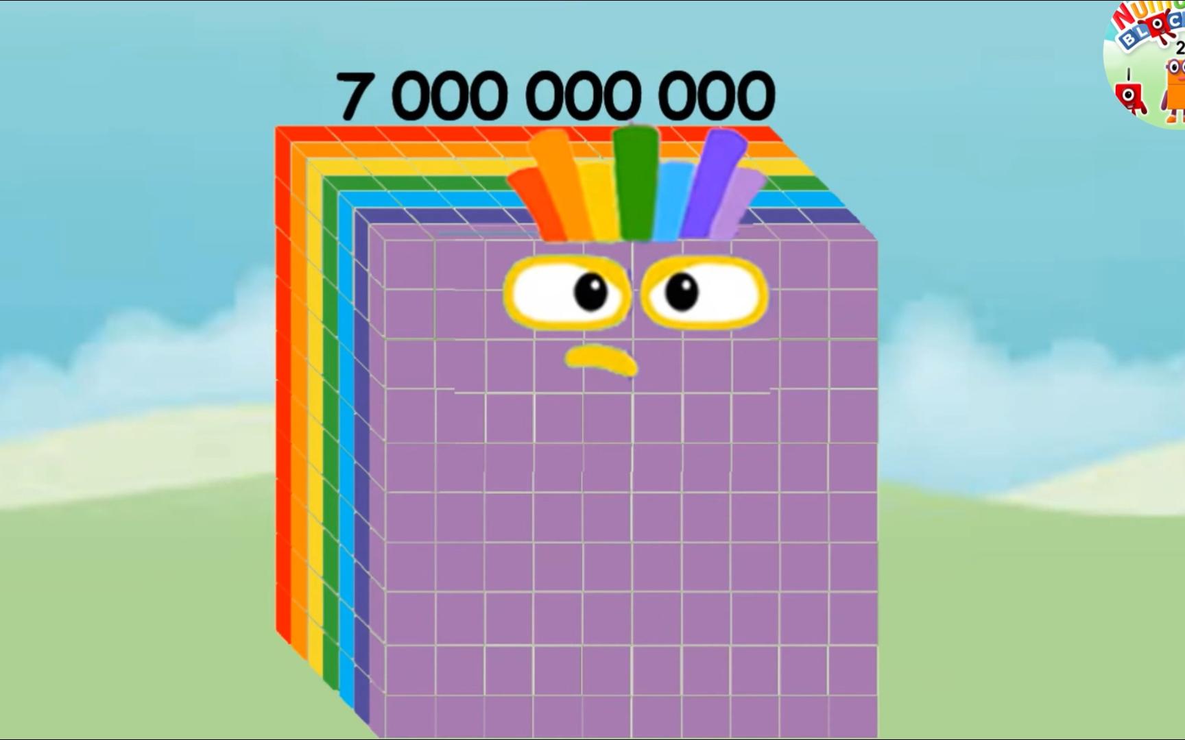 跟着数字方块数数 早教数学英语启蒙 儿童益智动画短片numberblocks