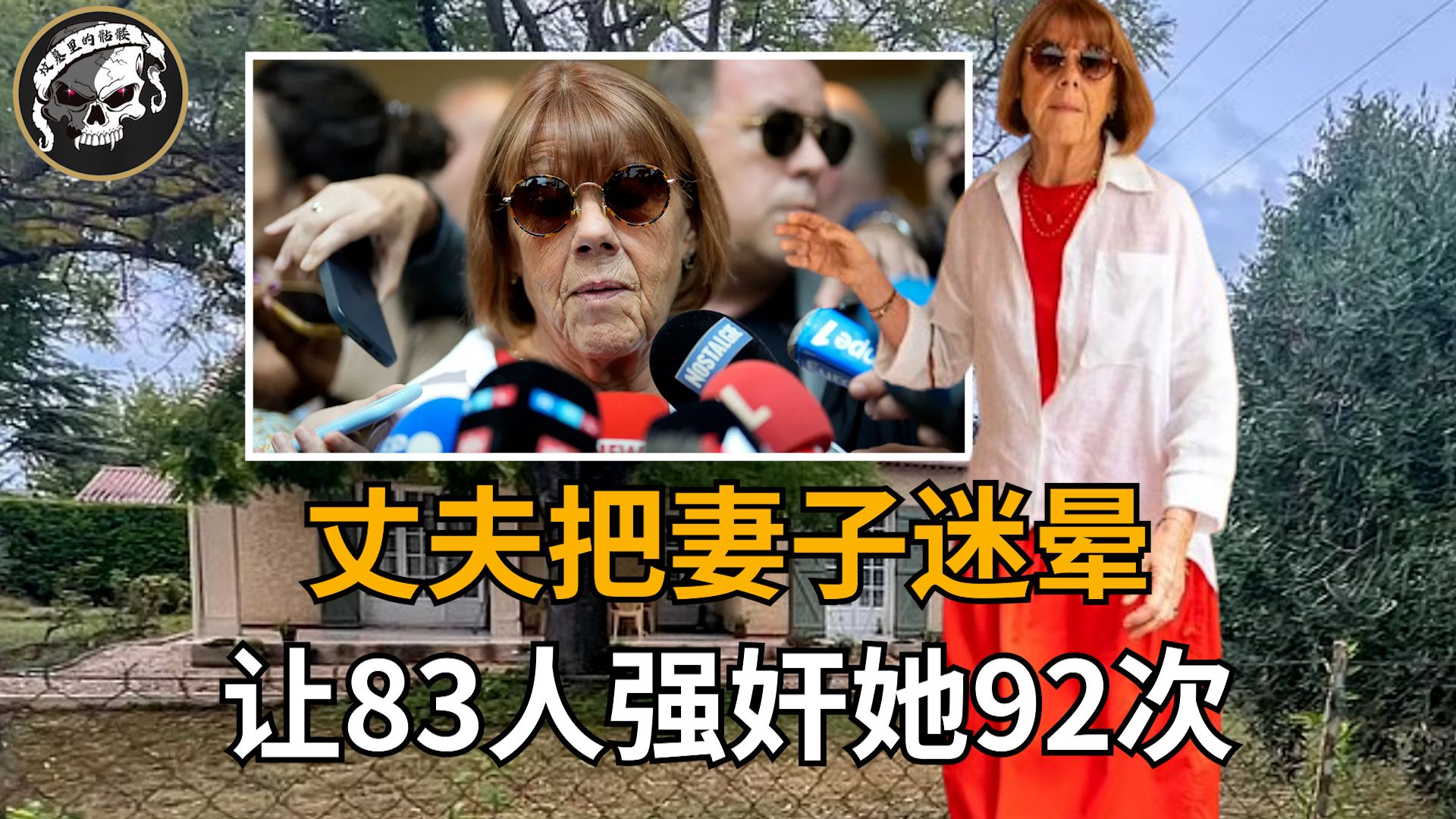 丈夫迷晕妻子,在十年内,让83人强奸她92次,震惊欧美的法国Gisele Pelicot案哔哩哔哩bilibili