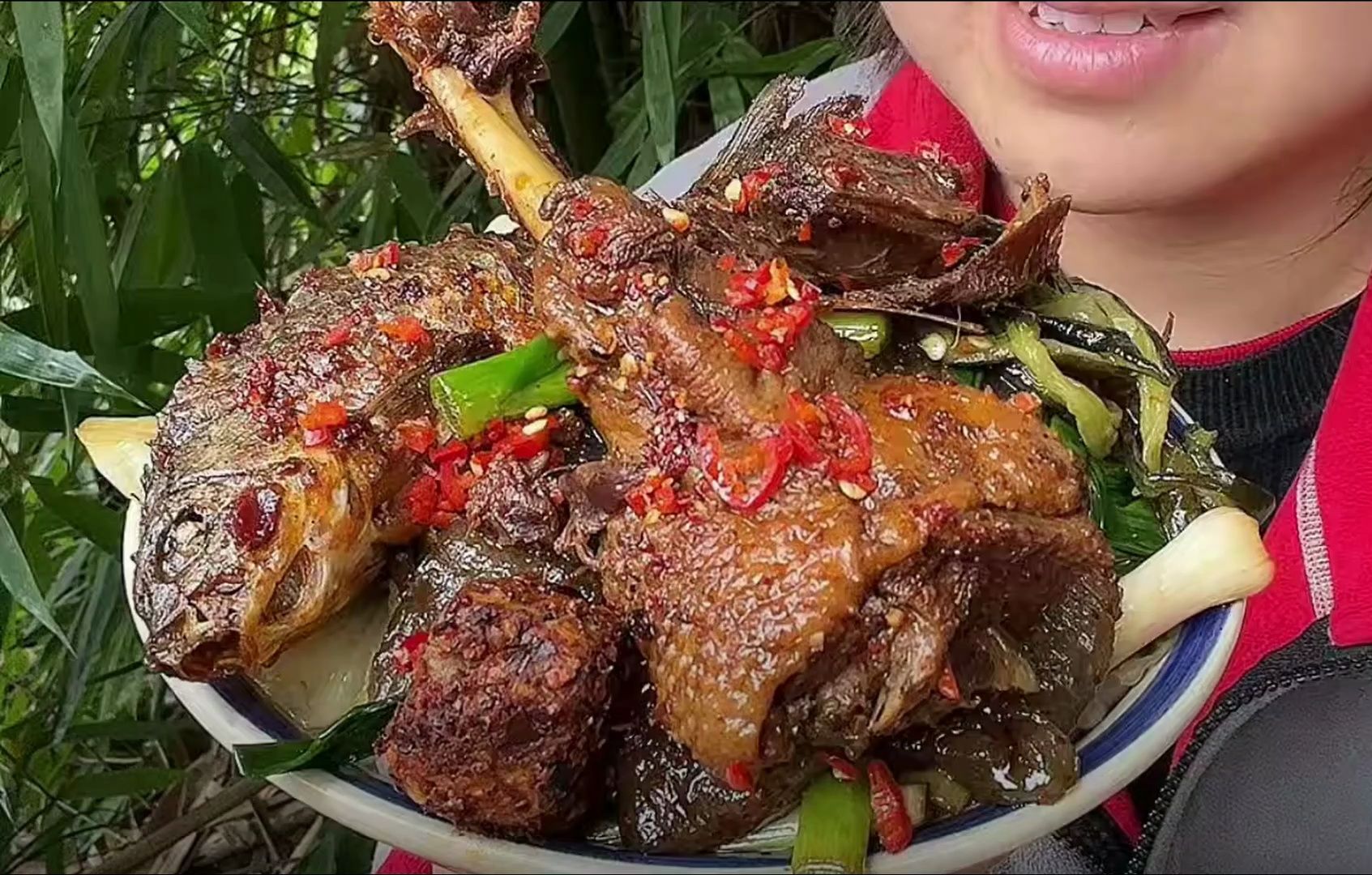 四川农家菜太香了