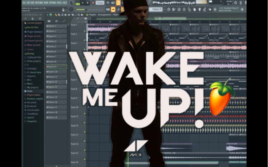 [图]Avicii-Wake Me Up水果Fl Studio工程文件