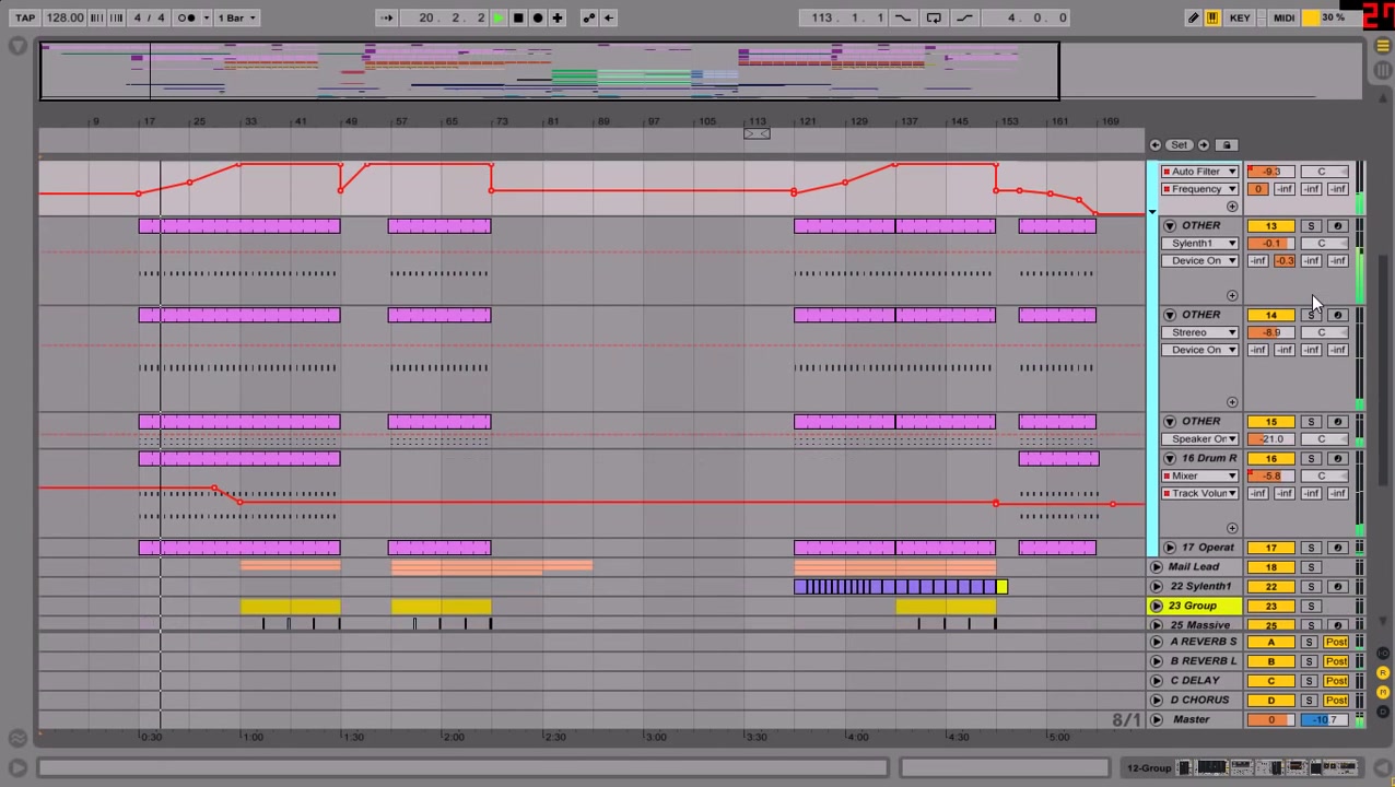 [图]Swedish House Mafia - Greyhound (Remake) in Ableton Live（带工程文件）