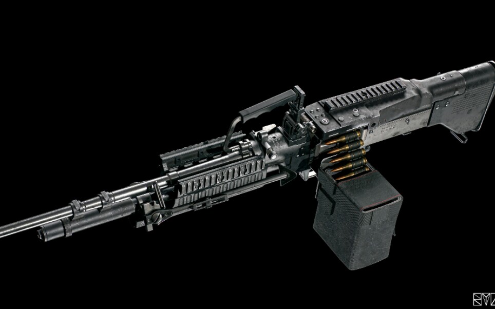 【3d枪械】m60e4