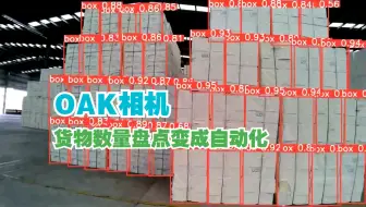 OAK相机用于仓库货品清点