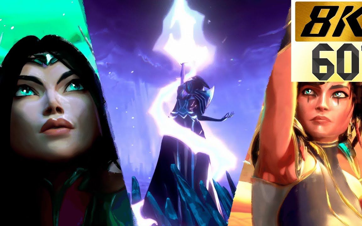 【8k收藏集】超清复刻英雄联盟2019全球总决赛主题曲phoenix