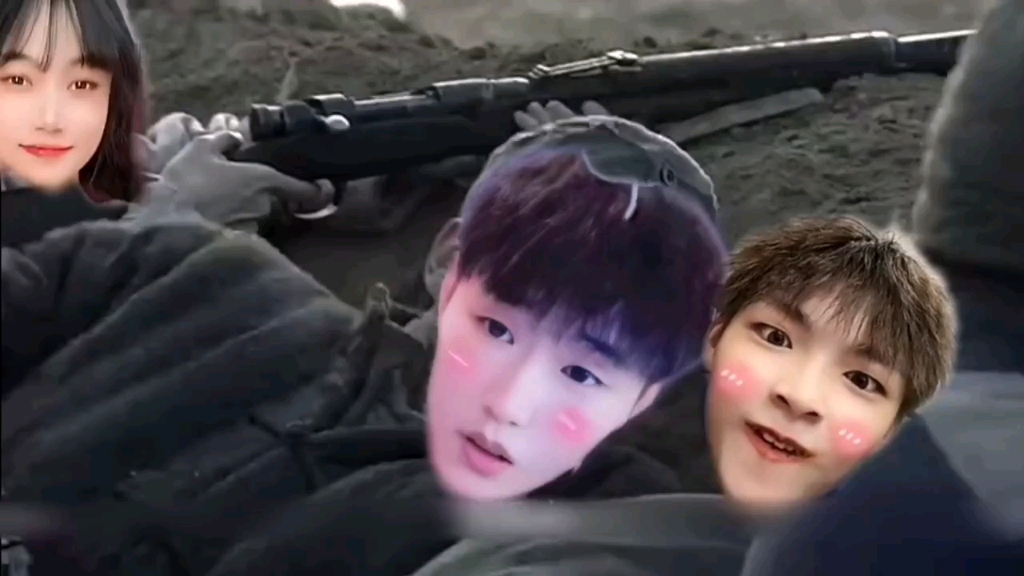 二战战场的少羽和二狗