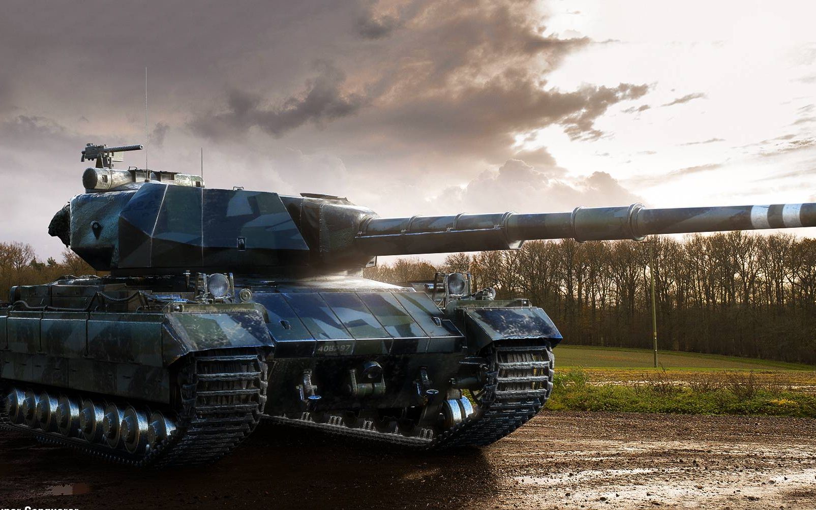 wot blitz"超级征服者"  5k3伤王牌