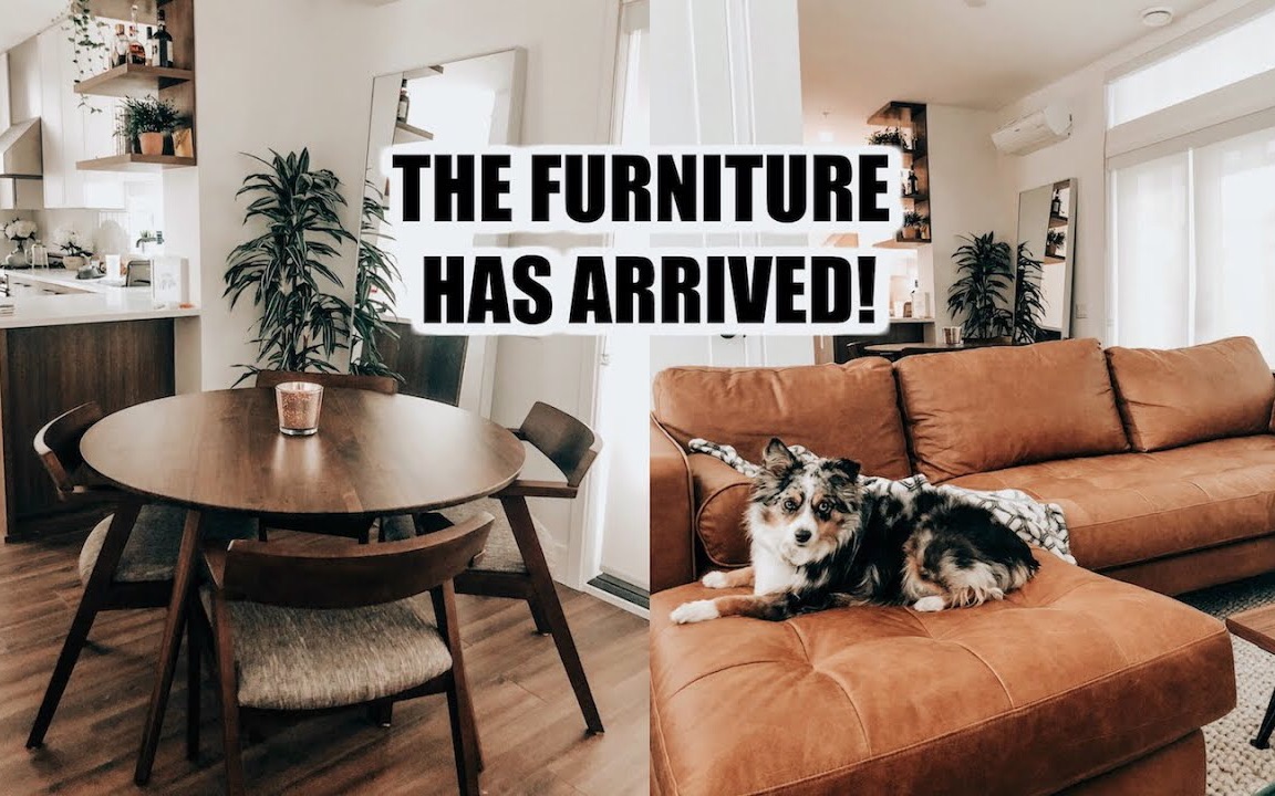 [图]【Melissa Merk】家装记录 | Getting Our Furniture! Home Vlog