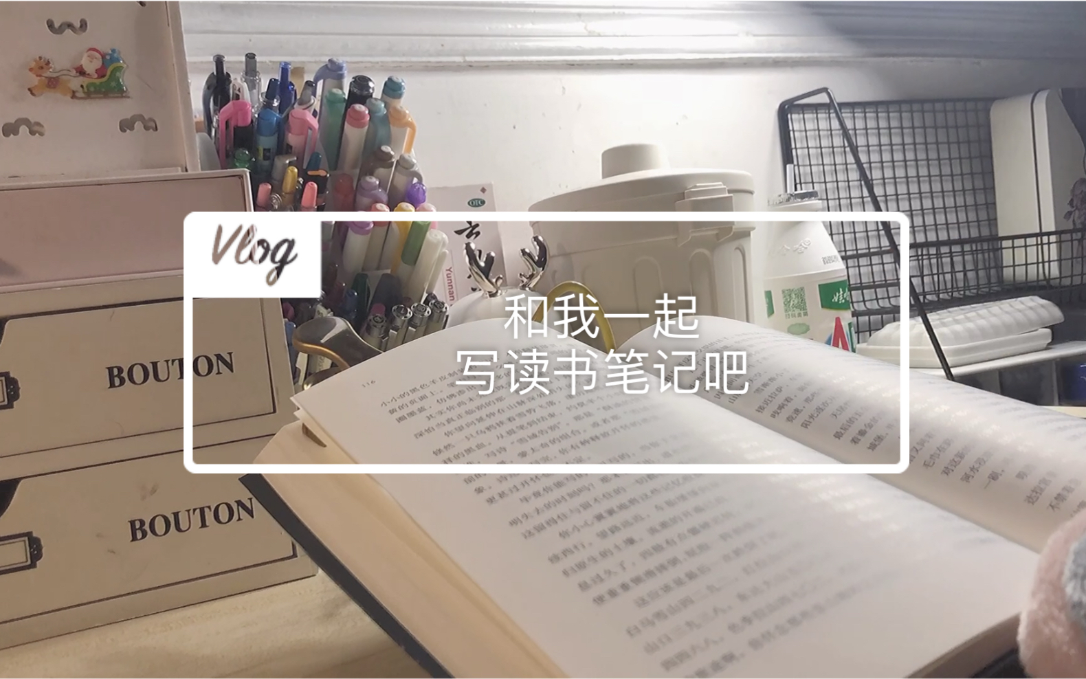 [图]读书手帐vlog2 ｜《我纷纷的情欲》《十年一觉电影梦：李安传》《朗读者》｜又是在书桌前消耗的一天