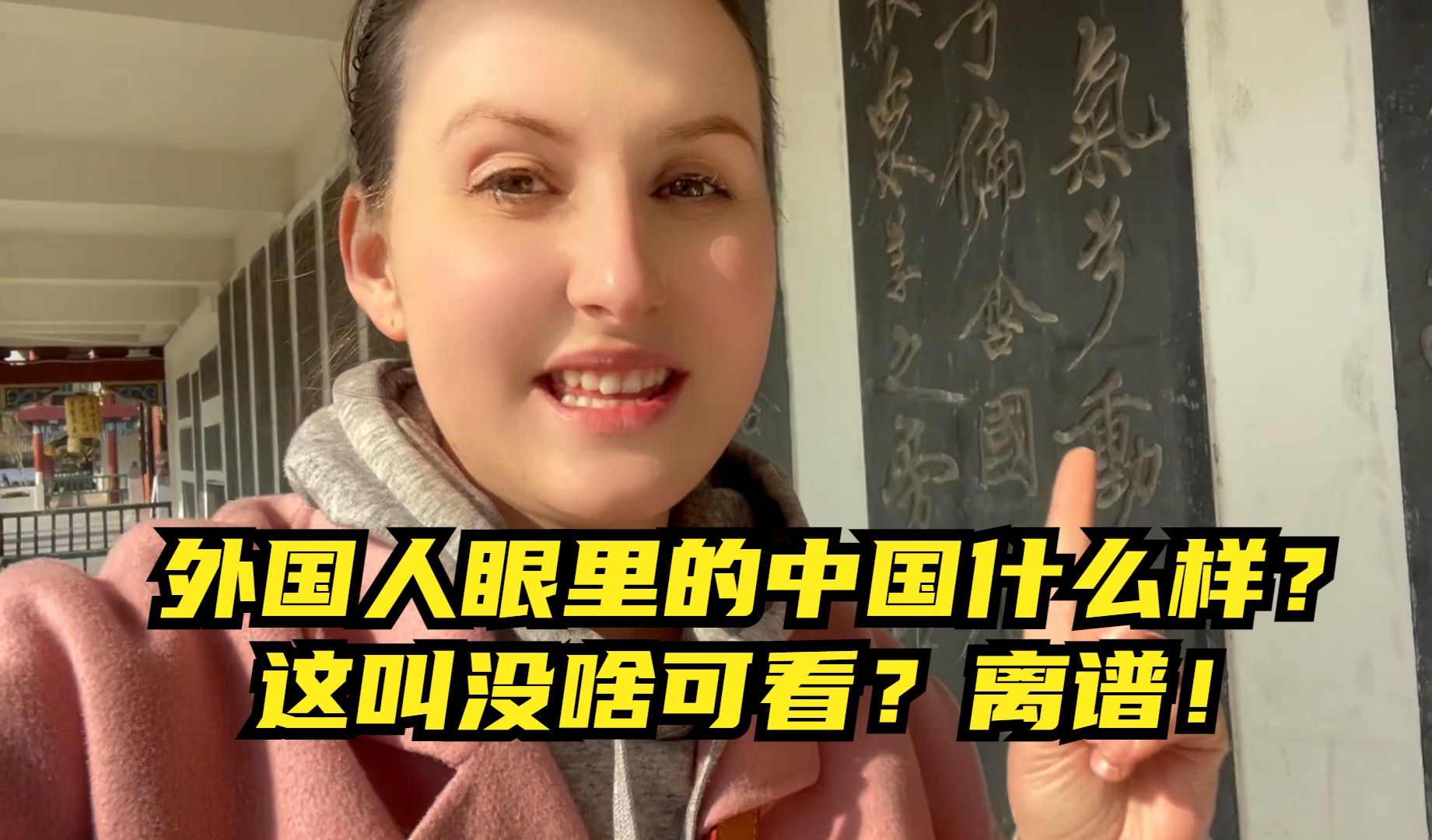 外国人眼里的中国:翰园碑林有多美?谁说开封没看头,简直离谱!哔哩哔哩bilibili