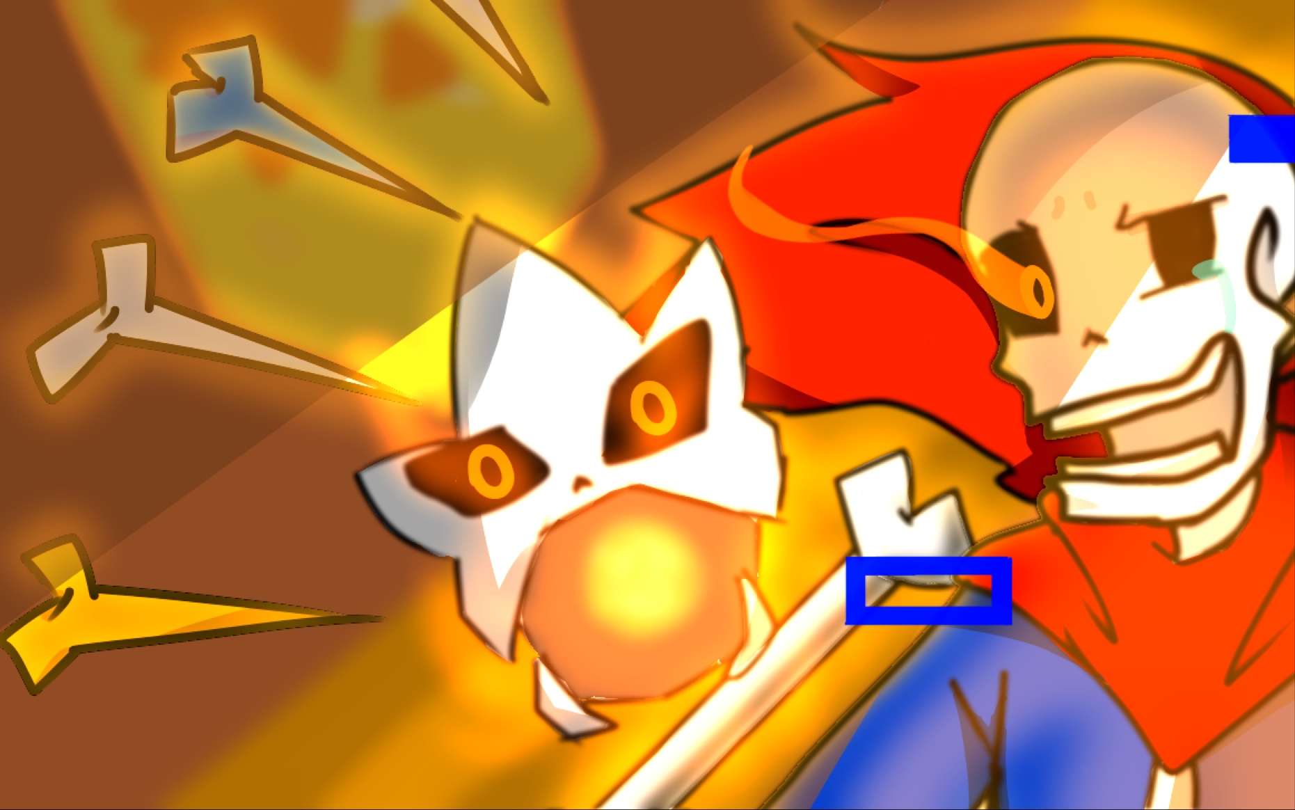 sans fight】第四阶段disbelief回合演示视频(此回合为调零所制作)