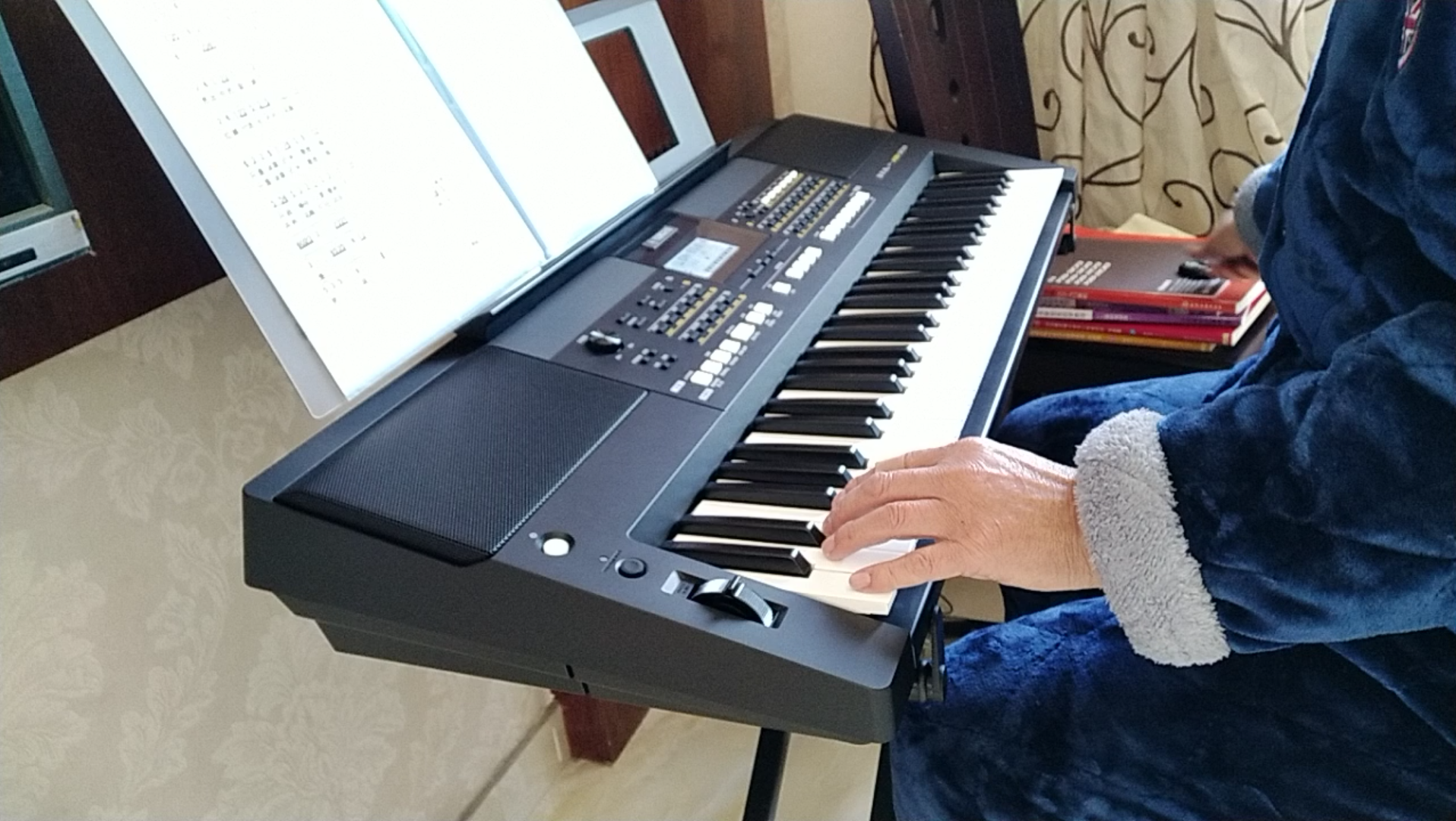 电子琴独奏《我是一条小河》