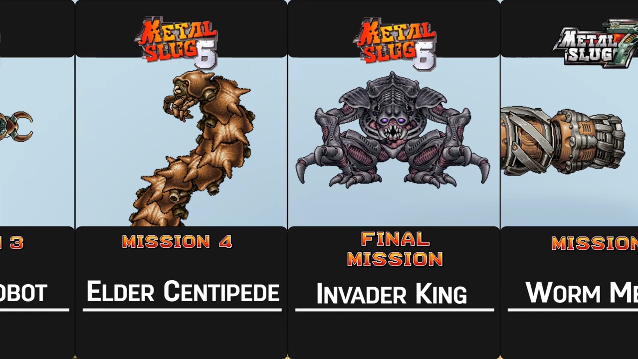 合金弹头boss合集 (1,2,x,3,4,5,6,7,xx)