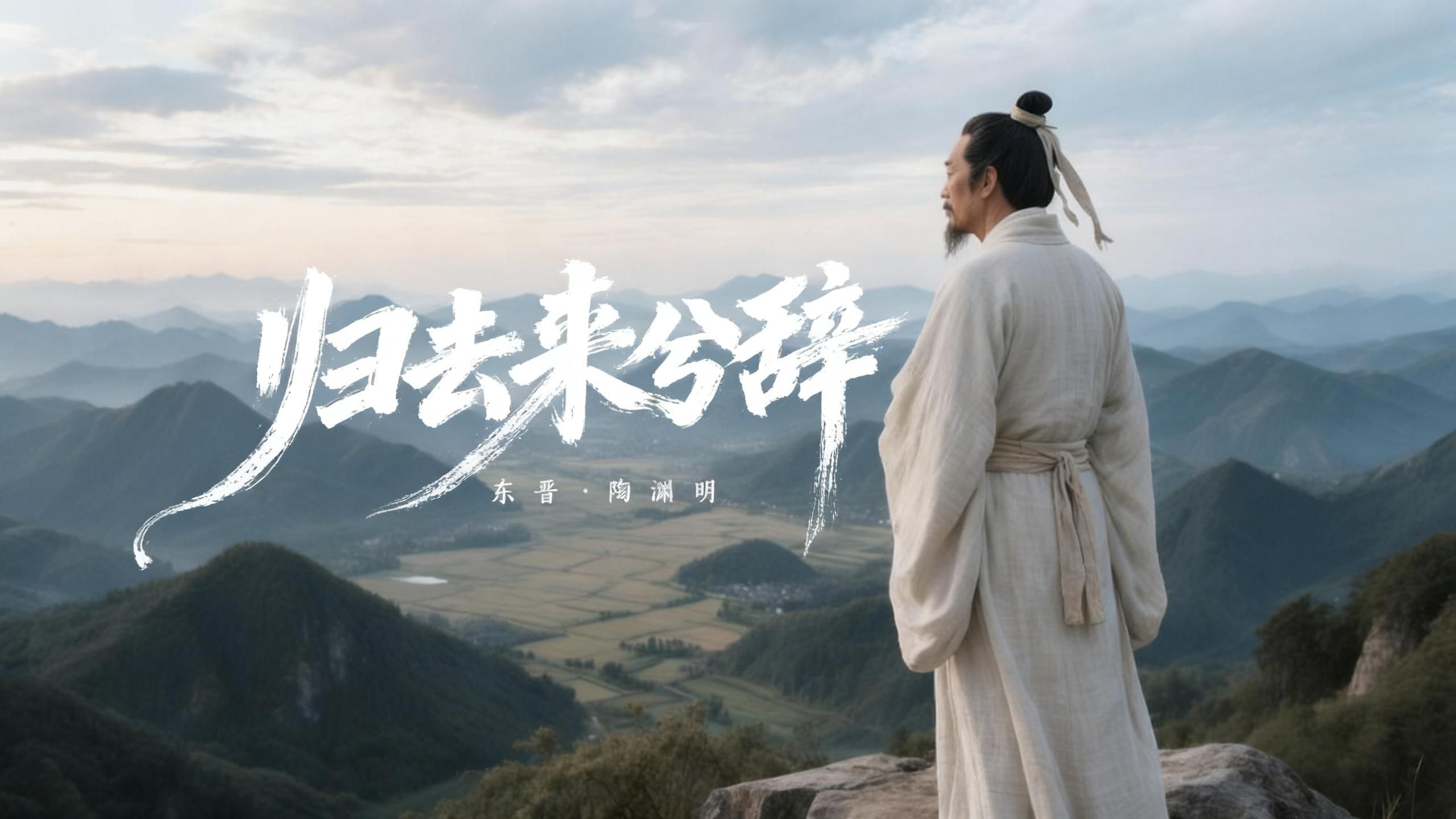 《归去来兮辞》陶渊明的辞职信，写透中国文人的精神返乡