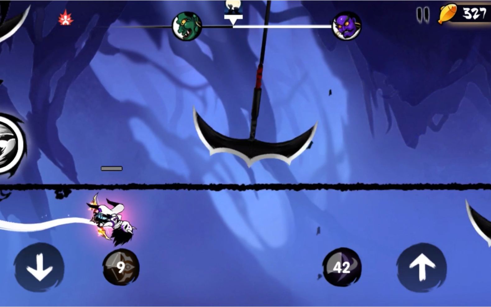 【忍3/困难鸦之巢镰刀跑法】