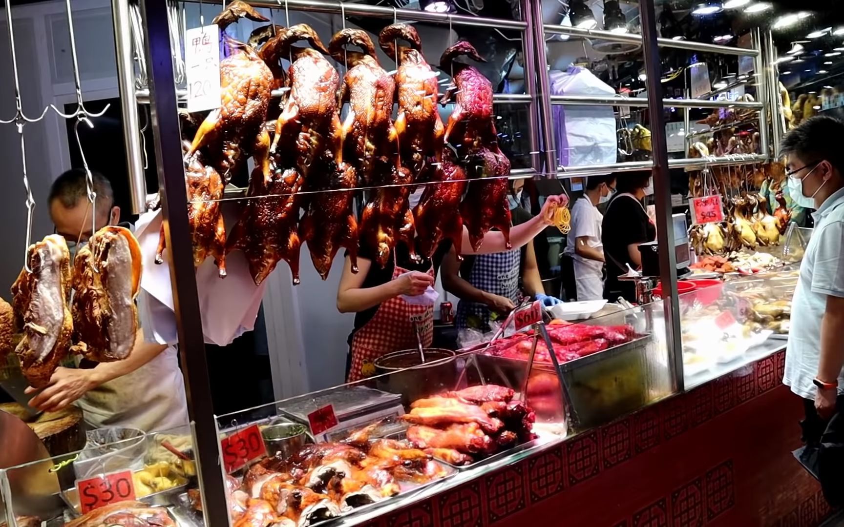 香港美食 烧鹅 烧鸭 卤水鹅 超好食 潮兴烧腊卤味将军澳