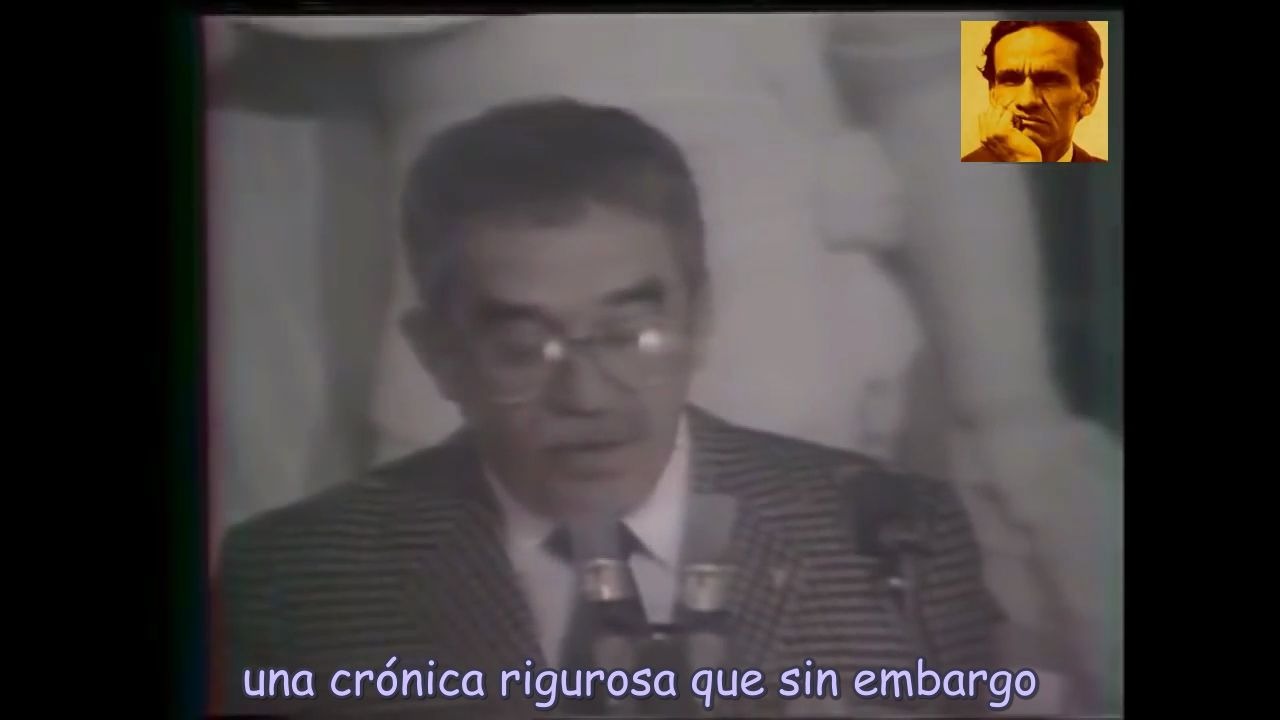 【西语字幕】加西亚ⷩ鬥𐔥…‹斯1982年在诺贝尔文学奖领奖时的讲话《拉丁美洲的孤独》Garbriel Garc㭡 M㡲quez Discurso 1982哔哩哔哩bilibili