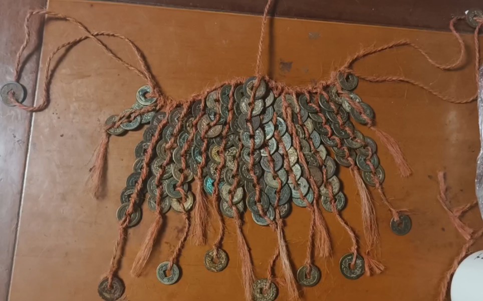 搞点真货老铜钱面具