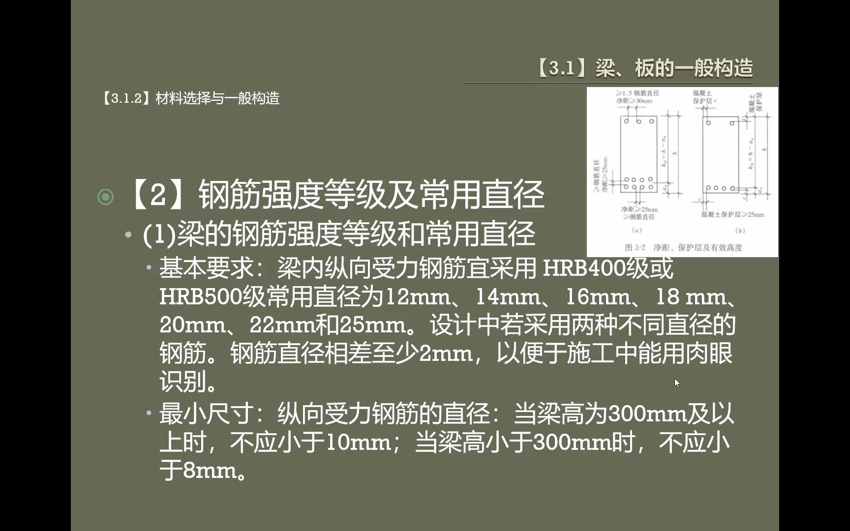 混凝土结构基本原理3.1受弯构件的正截面受弯承载构造和受弯性能哔哩哔哩bilibili