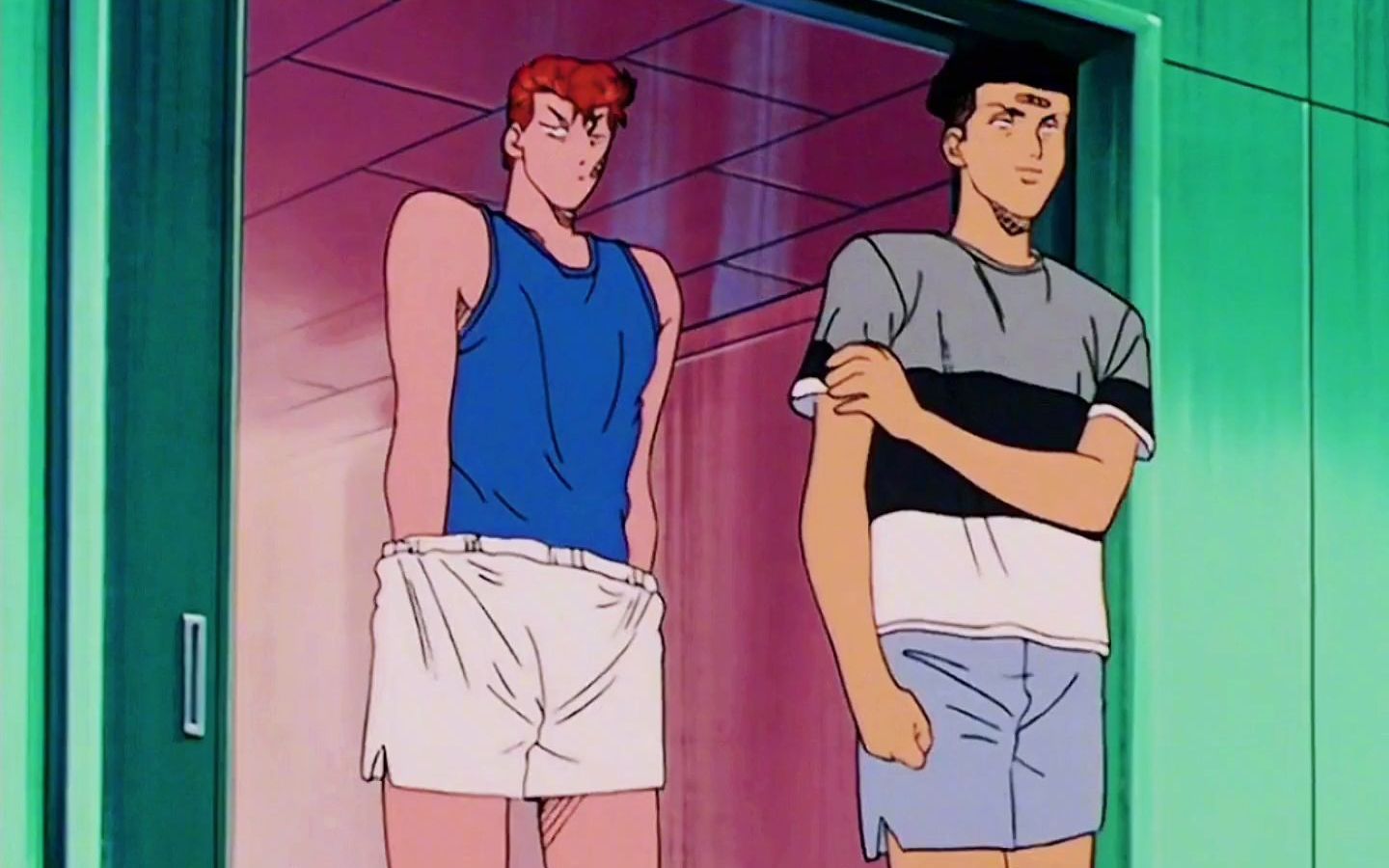 宫城撞上樱木,俩问题少年篮球部相遇,究竟能迸发出什么样的火花