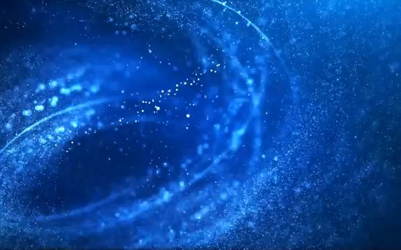 背景视频】f197 唯美绚丽蓝色粒子动画年会晚会颁奖互联网峰会科技感