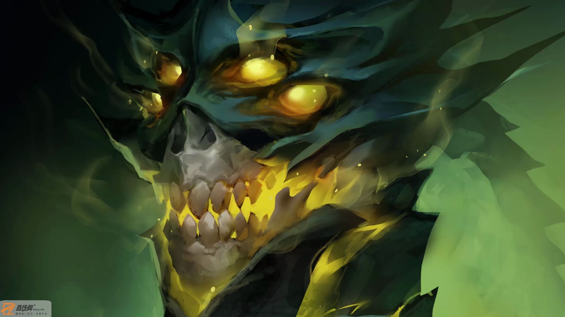 波子老师学生作品魔化人物绘画