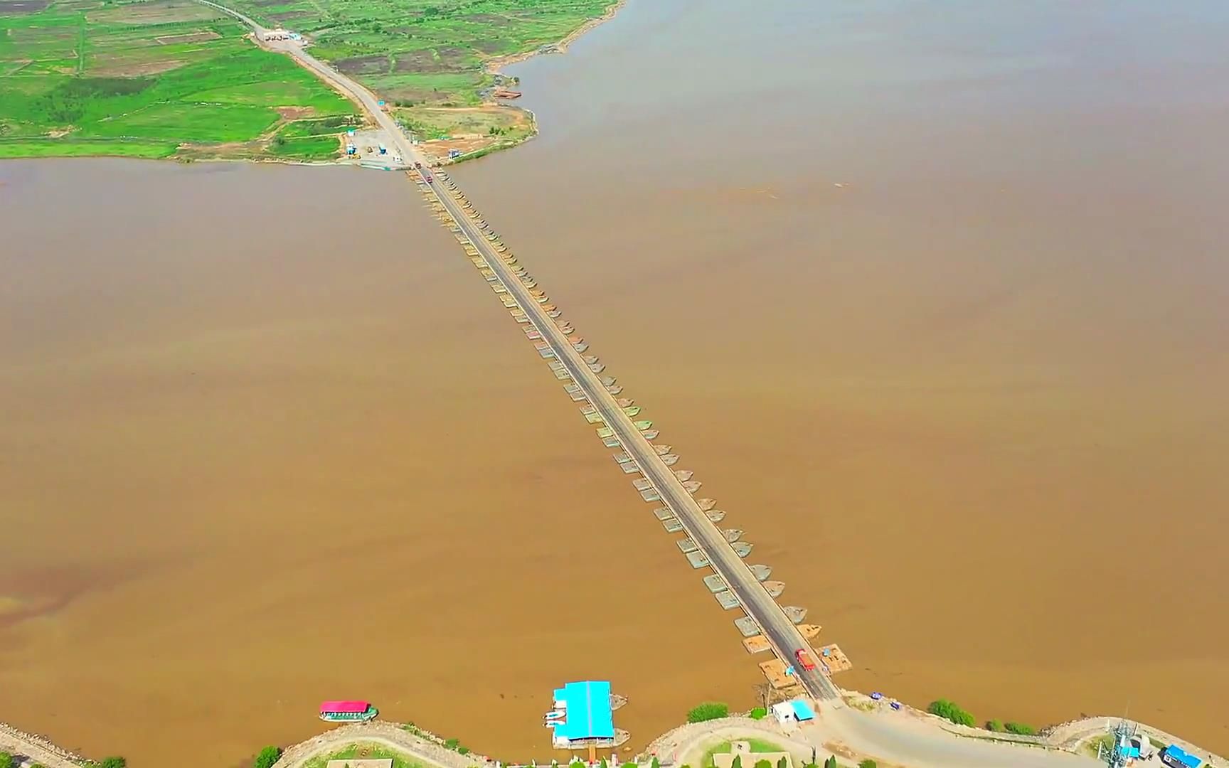 吴王浮桥--一桥沉浮山西陕西两省_哔哩哔哩_bilibili