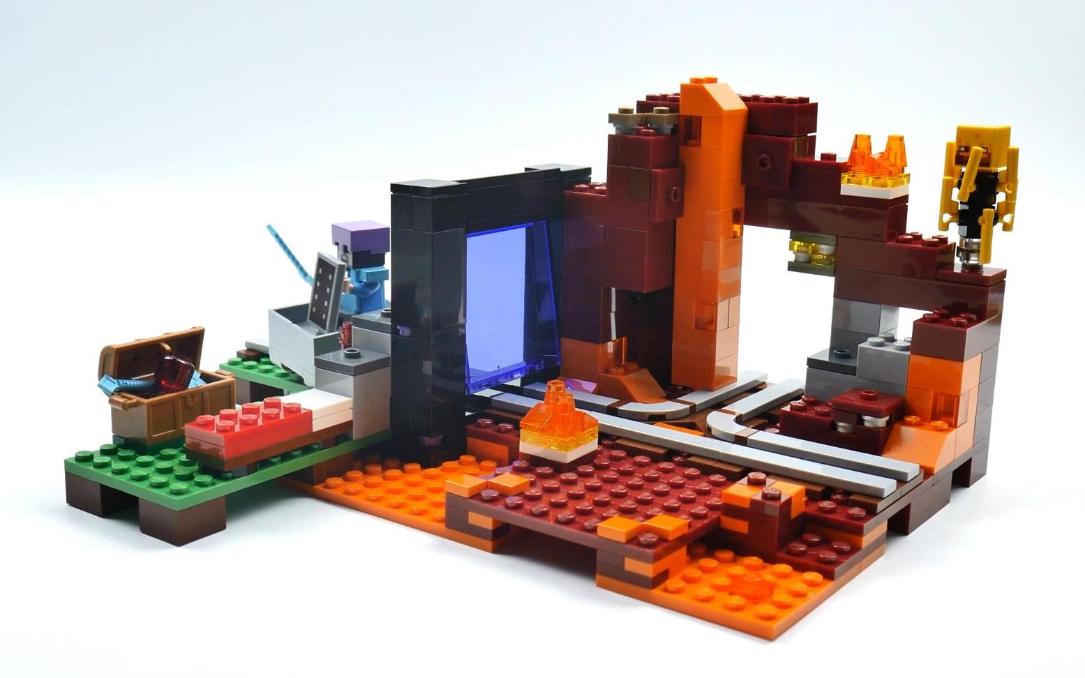 速拼乐高我的世界系列75934 冥界门户