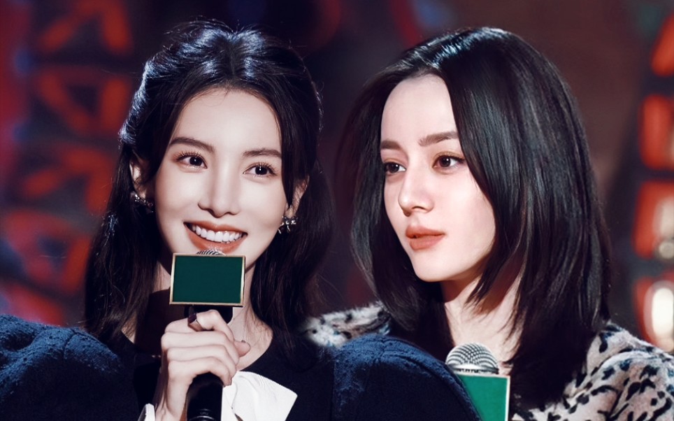 咱就说迪丽热巴跟金晨坐一起咋这么养眼