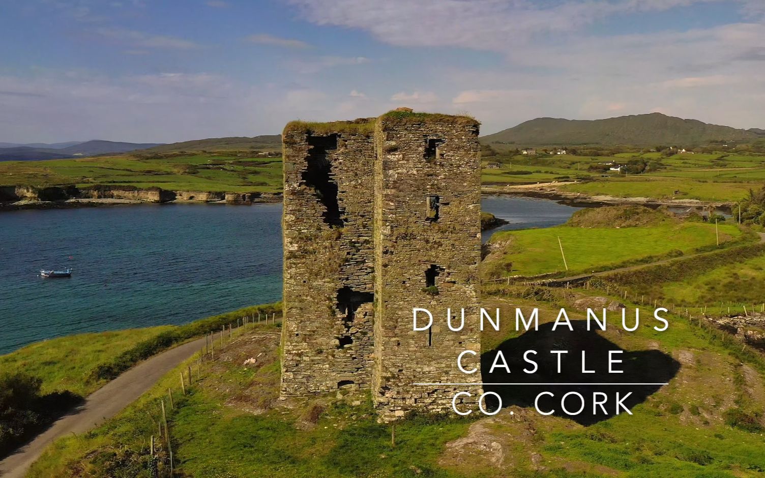 【爱尔兰ireland】4k 科克郡杜马努斯城堡 corkdunmanus castle