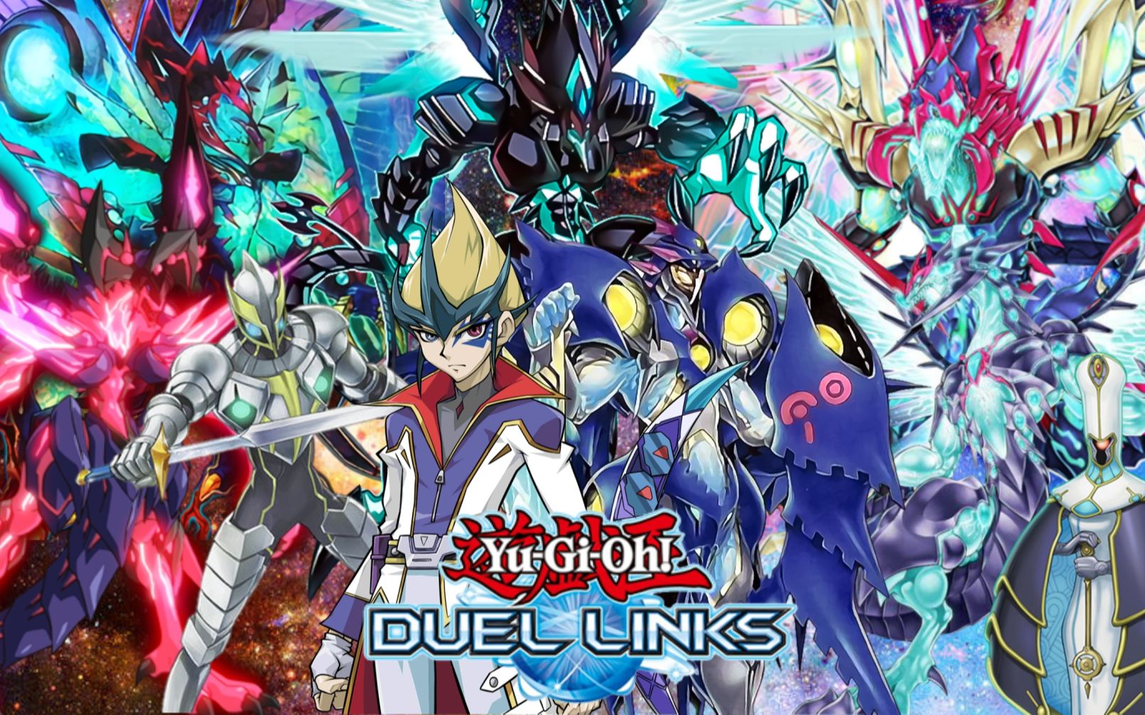 [图]【游戏王 Duel Links】#136 天孙降临！全副武装超量召唤！银河眼重装光子龙！天城快斗的银河眼牌组一次性加入了王牌怪兽！利用光子卿防守和超银河进行攻击