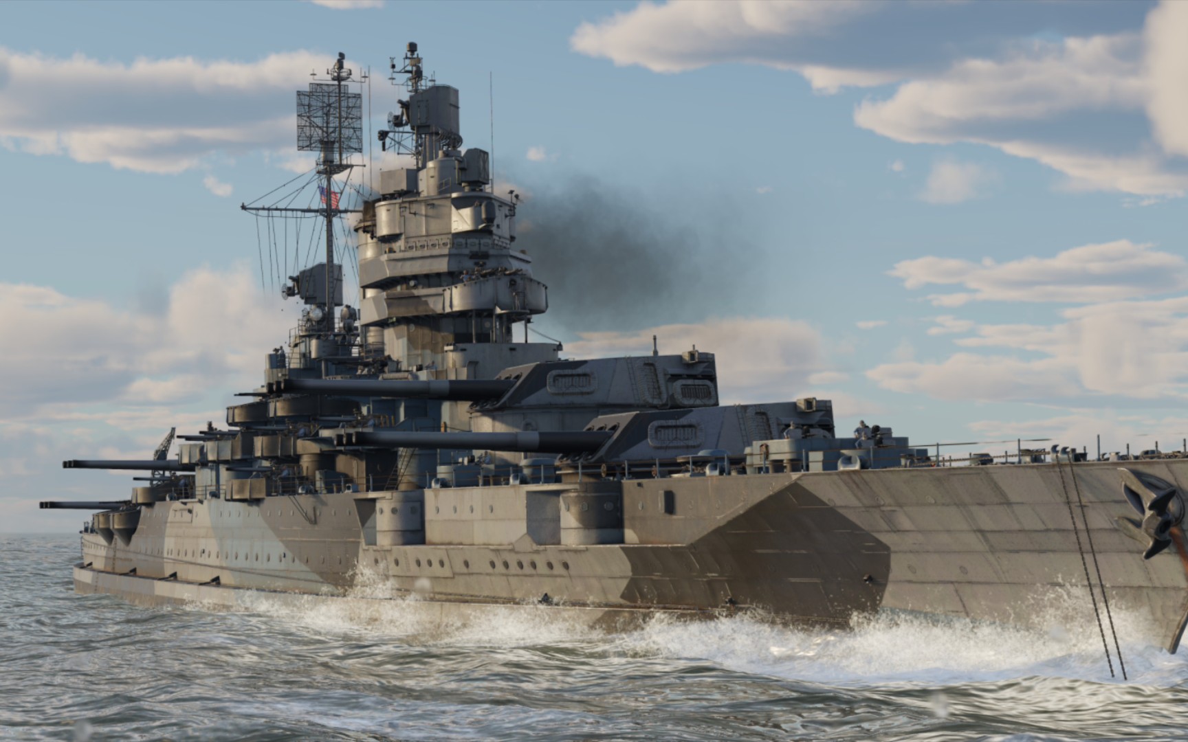 【战争雷霆】密西西比号战列舰