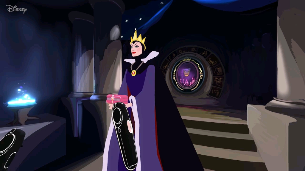 迪士尼毒皇后vr艺术 evil queen vr art 谁是最美丽的人?